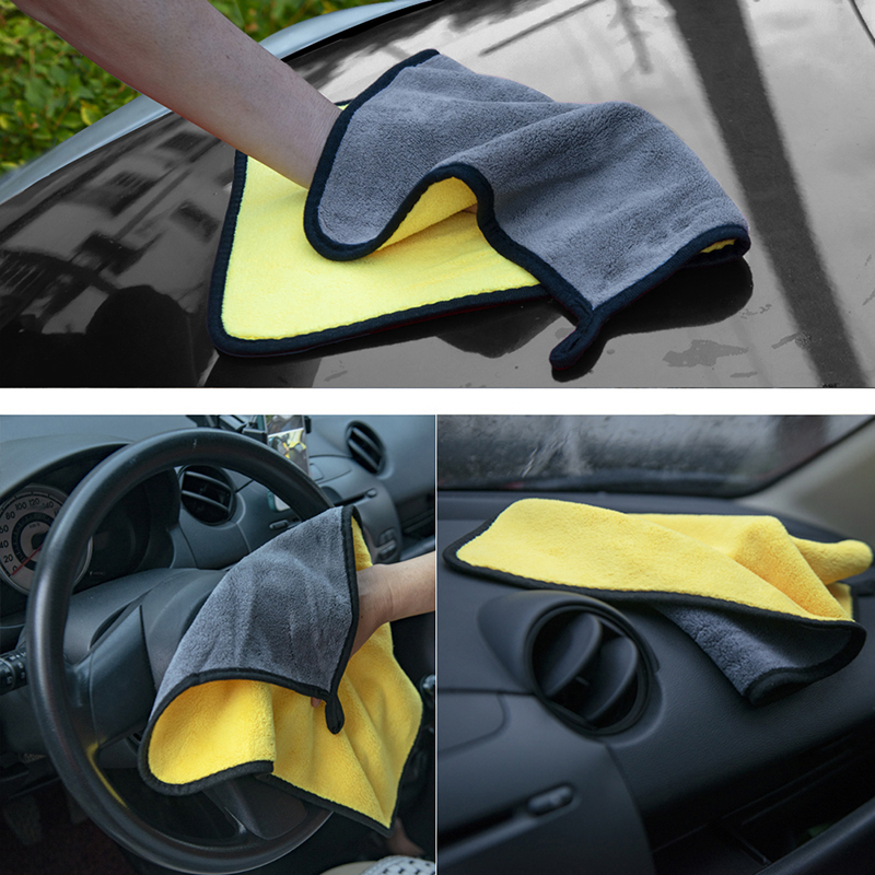 Extra Thick Car Microfiber Dry - Microfiber Car Drying Towel Super Absorbent recension och pris