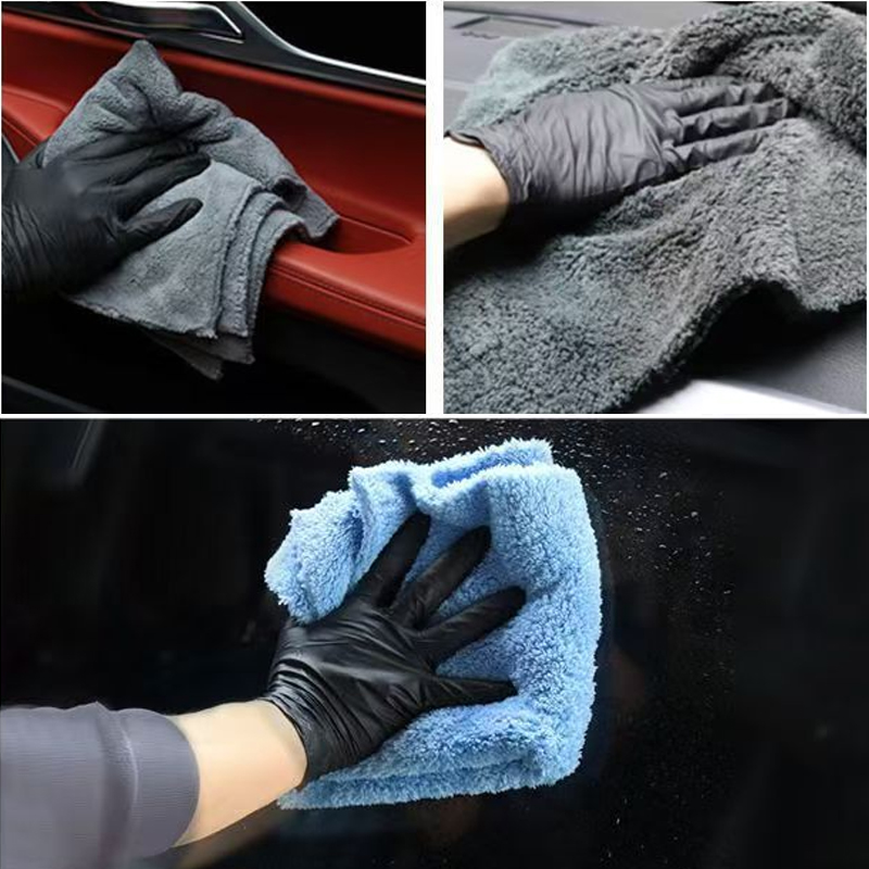 New Thickened Microfiber Car W - Microfiber Car Drying Towel Super Absorbent recension och pris