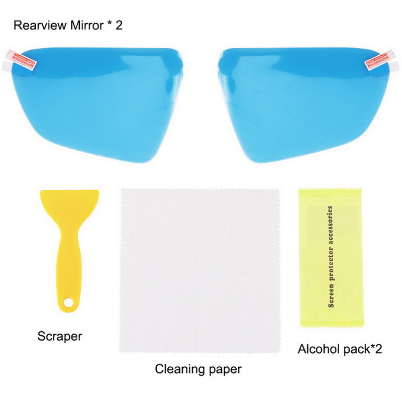 2pcs Rearview Mirror Rainproof - Anti Glare Car Rearview Mirror Film recension och pris