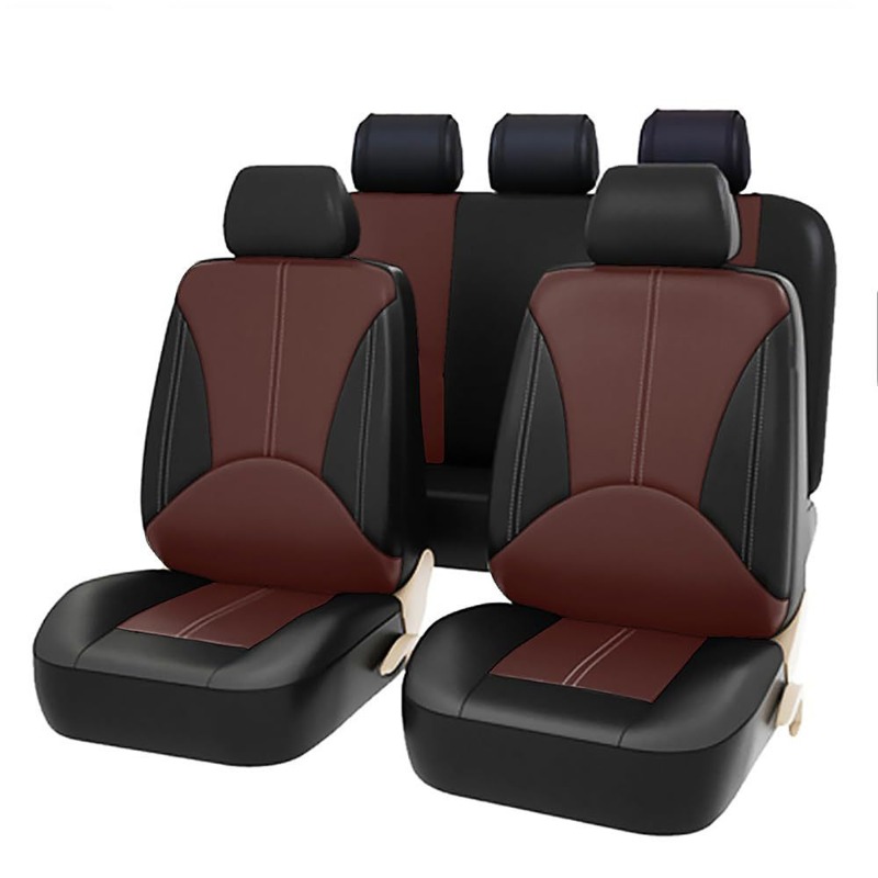 Universal Black PU Leather Car - Leather Car Seat Covers Full Set Universal recension och pris
